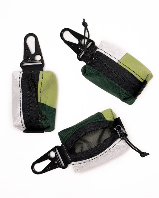Mini - Hunter Green/Lime/White Patchwork