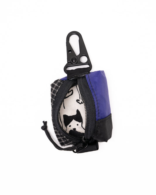 Mini - Deep Purple/Black Patchwork/Cats (41/100)