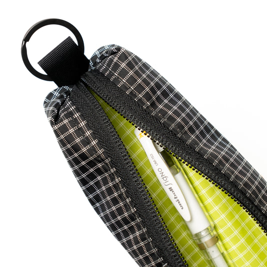 Pencil Case - Ultragrid Black / Key Lime